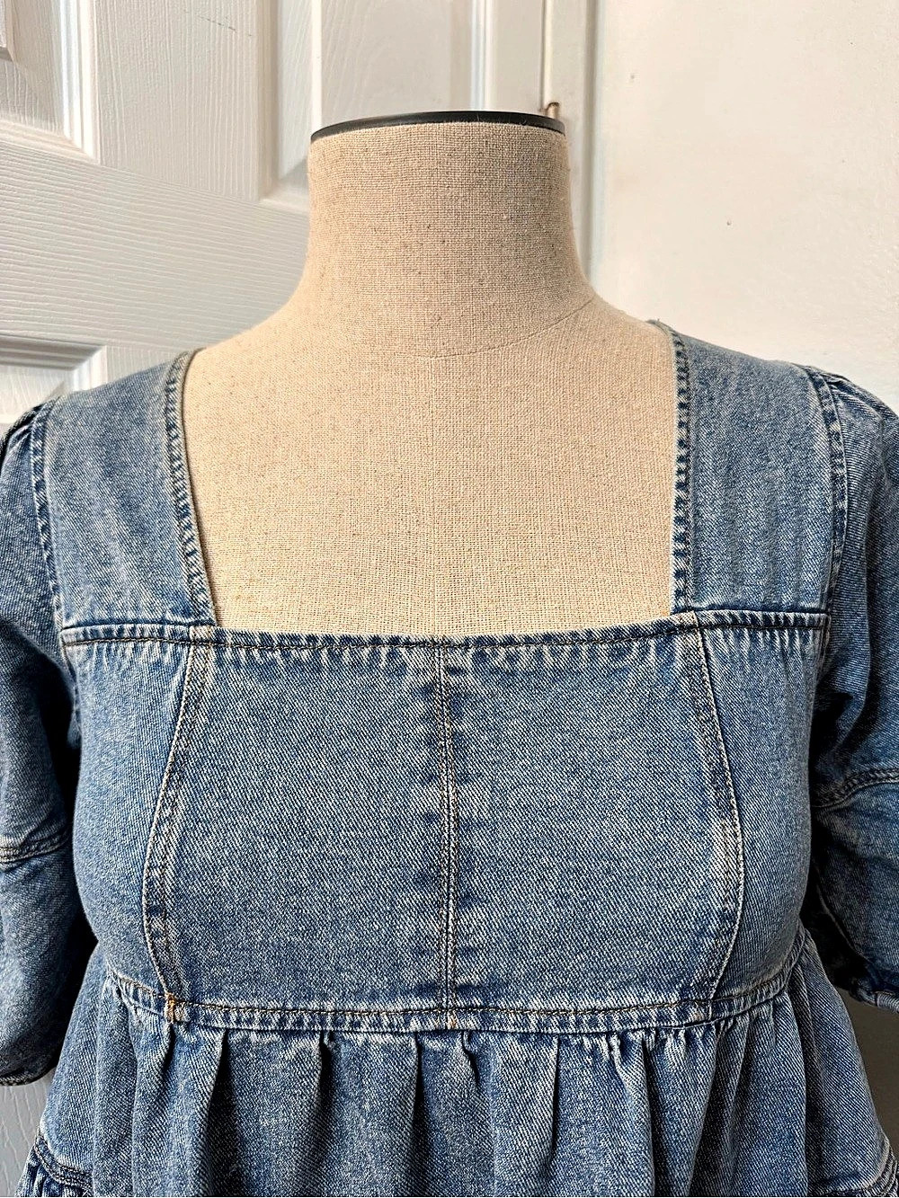 jacquie the label Denim Babydoll Dress - Picture 8 of 10